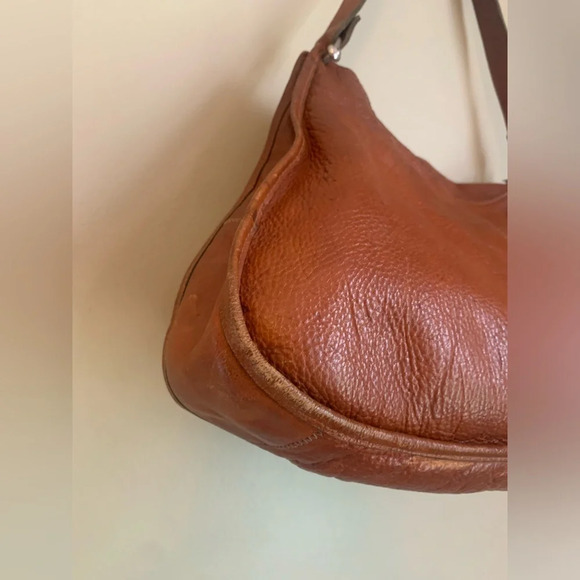 Vintage leather purse, shoulder bag, crossbody 1970’s - Picture 12 of 12